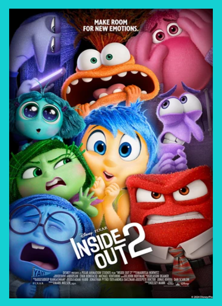 Inside Out 2 Movie Cover