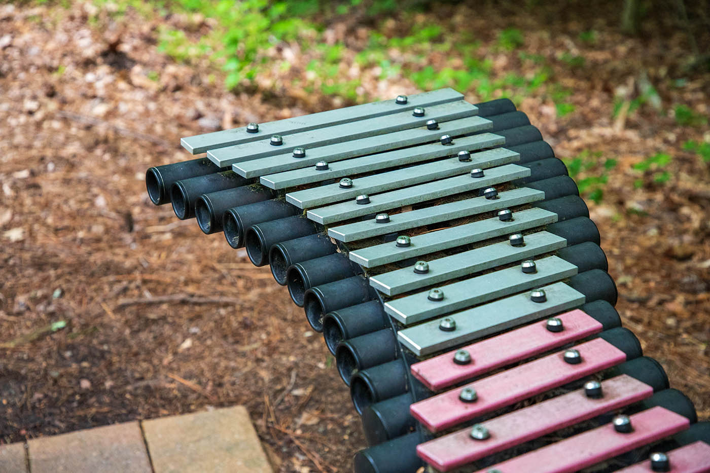 xylophone: a part of the park instruments
