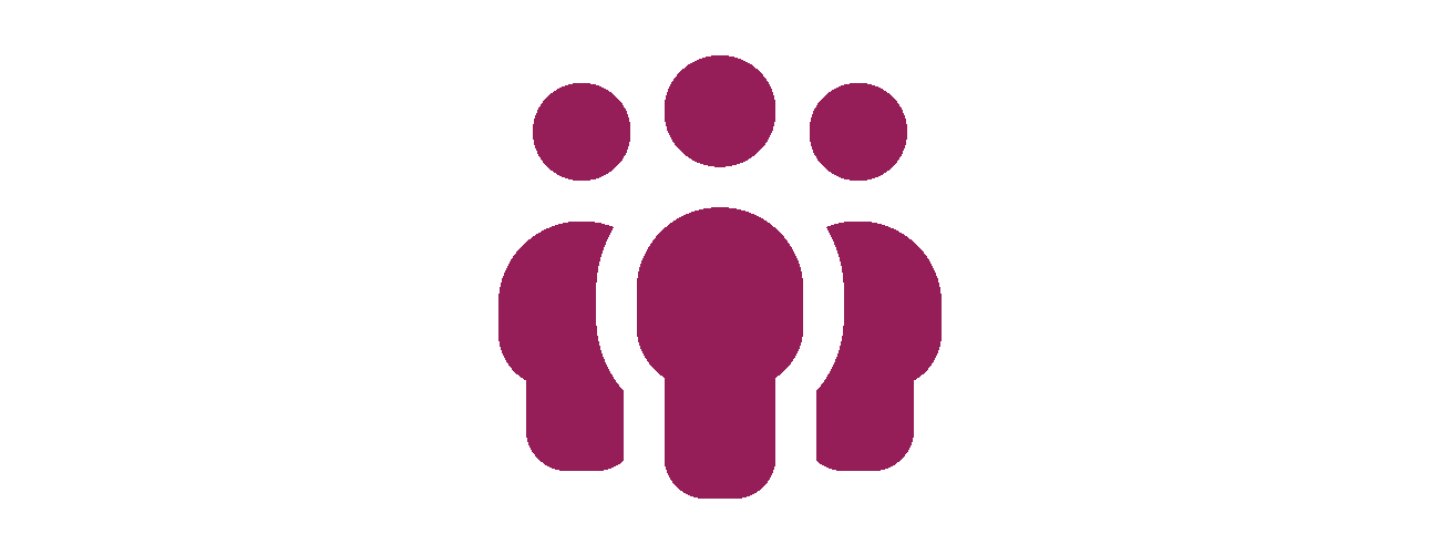 Group of three people icon