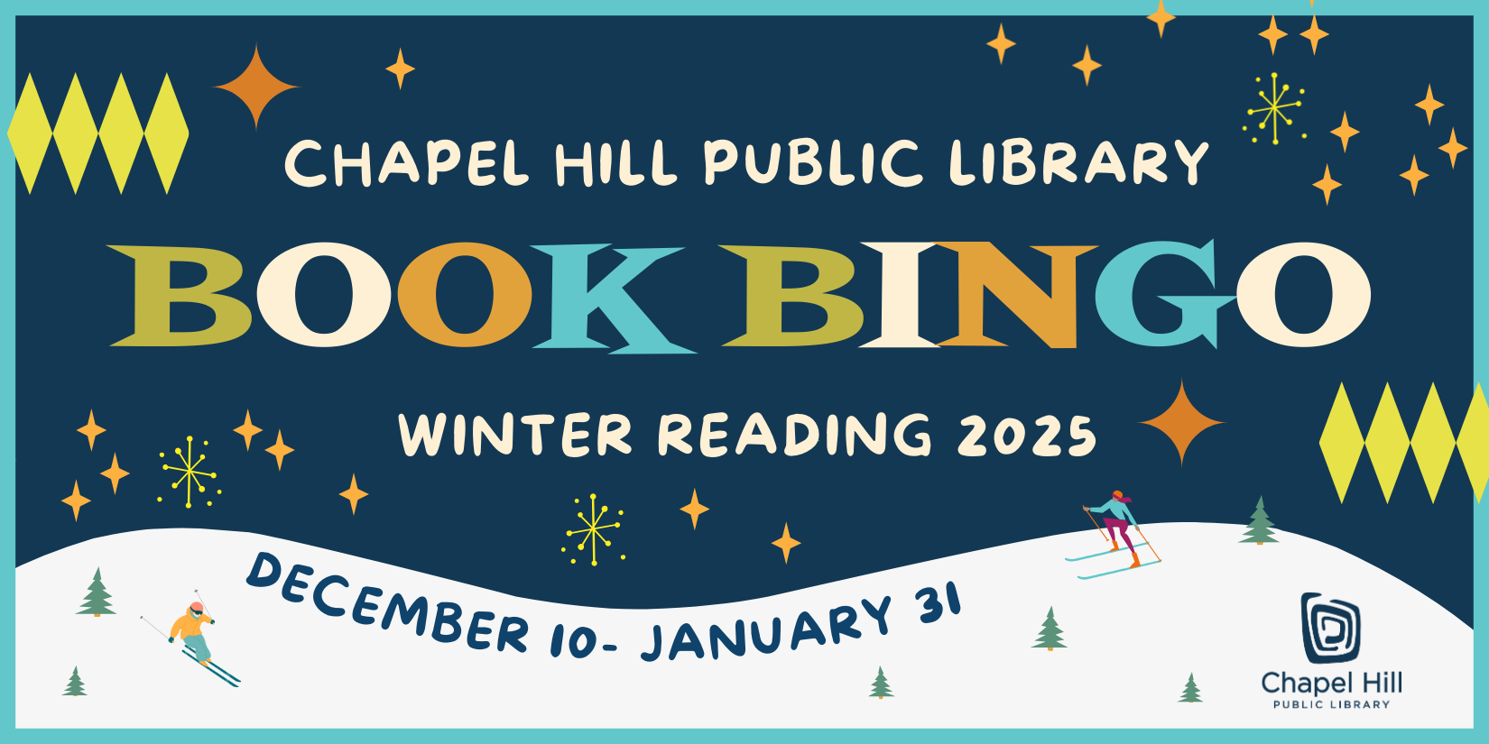 winter reading 2025 - book bingo december 10 - January 31