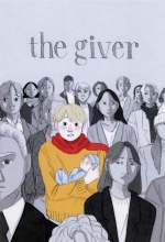 The Giver by Lois Lowry banned book trading card art