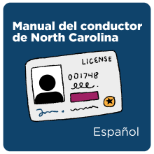 North Carolina Driver's Handbook Spanish-language icon depicting a driver's license