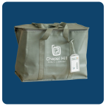 Memory care kit in a Chapel Hill tote bag