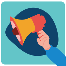 right to read megaphone