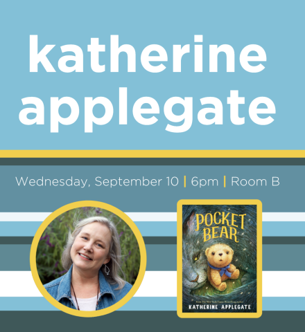 katherine applegate square graphic