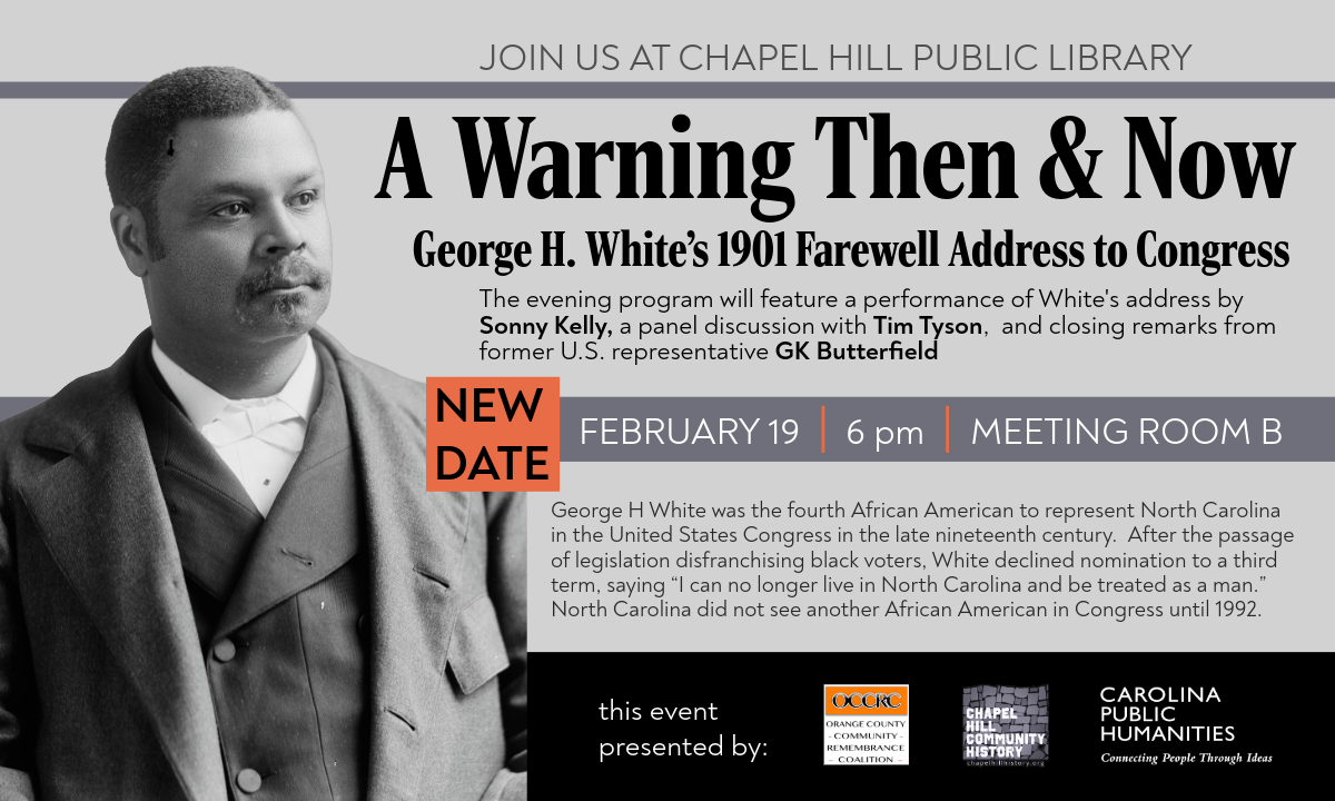 A Warning Then and Now graphic